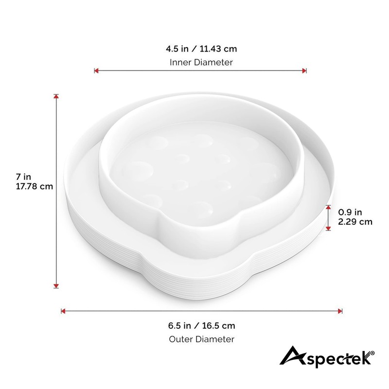 ASPECTEK Bed Bug Interceptors, Pack of 8 Pesticide-Free Traps and