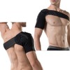 ZJchao Elastic Shoulder Brace Support Strap – Black