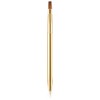 Hiroshima Prefecture 熊野 Makeup Brush o-torippuburasi Flat Type (Gold) Colin