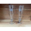 Pair of Unibroue Blanche De Chambly Beer Glasses Made in