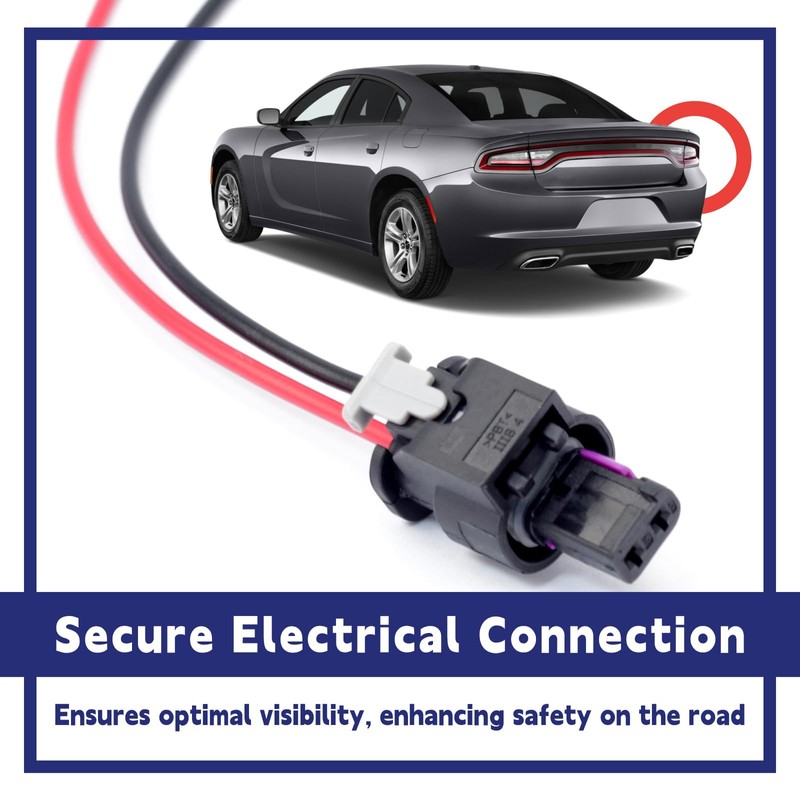 Side Marker Pigtail Connector Harness Compatible with Dodge Charger 2015