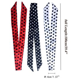 kcctoo 2/6/10Pack Scarf Bags for Women Handbag Scarfs Band Hair Neck Scarves Fashion Gifts