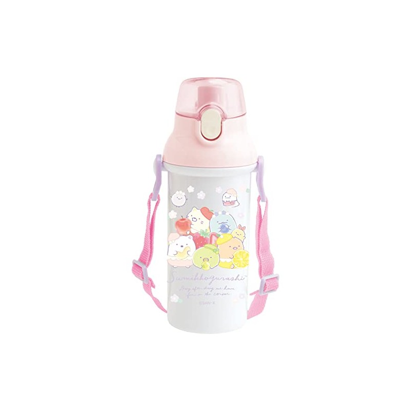 San-X Sumikko Gurashi Direct Water Bottle, Fruit KA14602, 16.9 fl