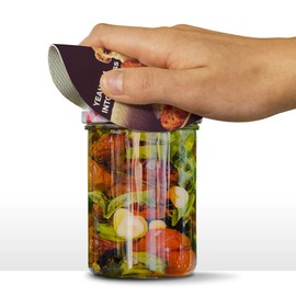 Yeah I'm Into Fitness Whole Pizza in my Mouth Funny Humor Round Rubber Non-Slip Jar Gripper Lid Opener