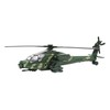 Alloy Copter Model Simulated Lifelike Diecast Pull Back Sound Light