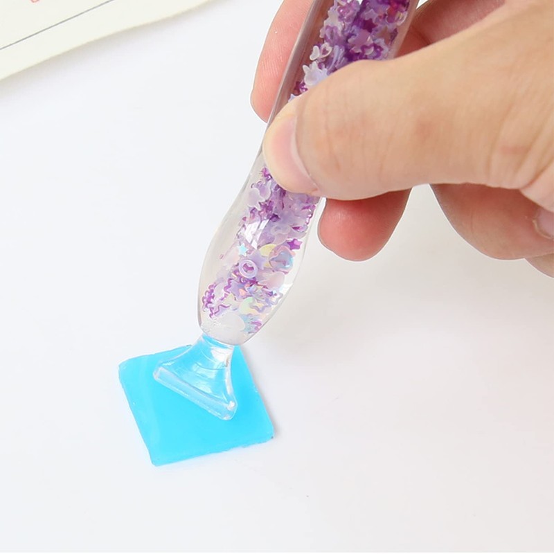 NINVVS 1pc Purple Diamond Drawing Pen, Diamond Drawing Pen Accessories,