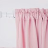 LKTCOBTAC Pink Small Tiers Kitchen Short Small Mini Window Curtains