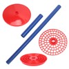 98 Holes Pipette Racks Red Pipette Stand Holder Rack Laboratory