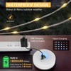 Camping String Lights, 3 in 1 Quick Storage 32.8FT Rechargeable