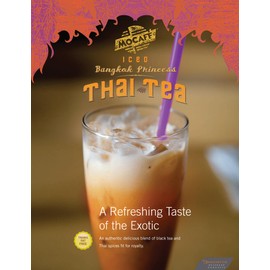 MOCAFE Thai Tea Powder Mix, Café Crafted Instant Sweetened and Creamy Beverage, 3 Pound Bulk Bag