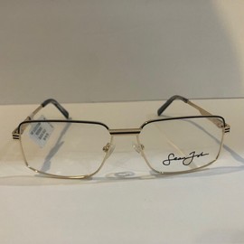 Sean John SJO5157 Black/Gold Eyeglass Frames 58-16-150