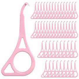 Aligner Removal Tool, 50 Retainer Remover Tool, Invisible Braces Removal Tools, Suitable for Removing Braces, Trays, Retainers, Dentures and Aligners(Pink).
