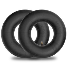 4.10/3.50-5 Inner Tube (2 PACK) with TR-87 Bent Valve Stem,Replacement for Wheelbarrows, Mowers, Hand Trucks and More 4.10-5 3.50-5 Tire and Tubes (4.10/3.50-5)