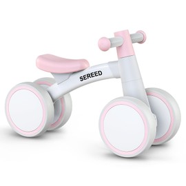SEREED Baby Balance Bike Toys for 1 Year Old Girl Gifts, Baby Walker, One Year Old Girl Birthday Gifts, 12-24 Months Toddler Balance Bike, First Birthday Gifts