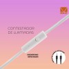 Maíz Audifono Manos Libres Diadema Ajustable Alambrico Color Gato