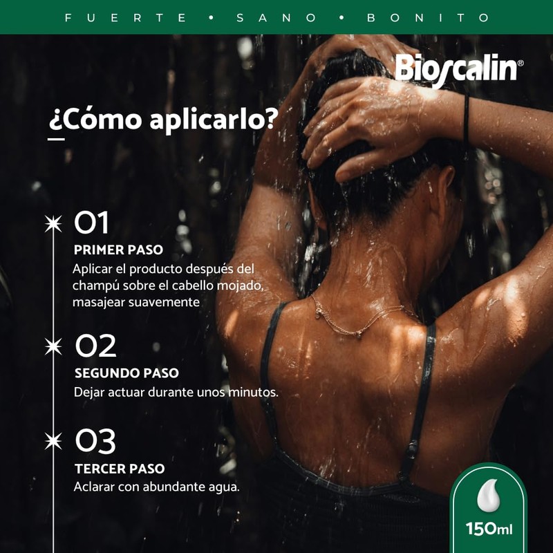 Bioscalin Nova Genina Strengthening Conditioner Promotes Well-being of Hair and