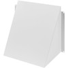 8" x 8" White Galvanized Steel Vent Cover - Duct