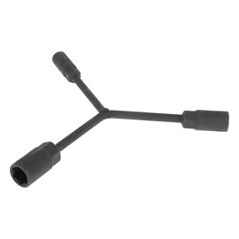 HOPESPANNER Universal 13cm Socket Wrench Spanner Socket Remover Carbon Steel 1 Pcs Hexagon 13mm 16mm 18mm for Car Motorcycle Dirtbike Y Shaped 3 Way Wrench Sleeve