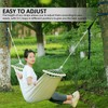 Pack of 2 Hammock Hanging Straps, 2 Pieces Carabiners, Outdoor