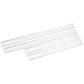 Nakabayashi AW-22S Avante V2 Optional Dividers for A4 Vertical Drawers, For Shallow Types, Clear