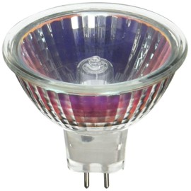(3)-Bulbs-G8-25W-JCDR-120V BI-PIN Clear 120Volts 25 Watt MR-16 GU8
