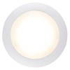 Sunset Lighting F8626-30-4K Sunset Disk Light, White, 1.13x7.50x7.50