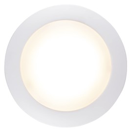 Sunset Lighting F8626-30-4K Sunset Disk Light, White, 1.13x7.50x7.50