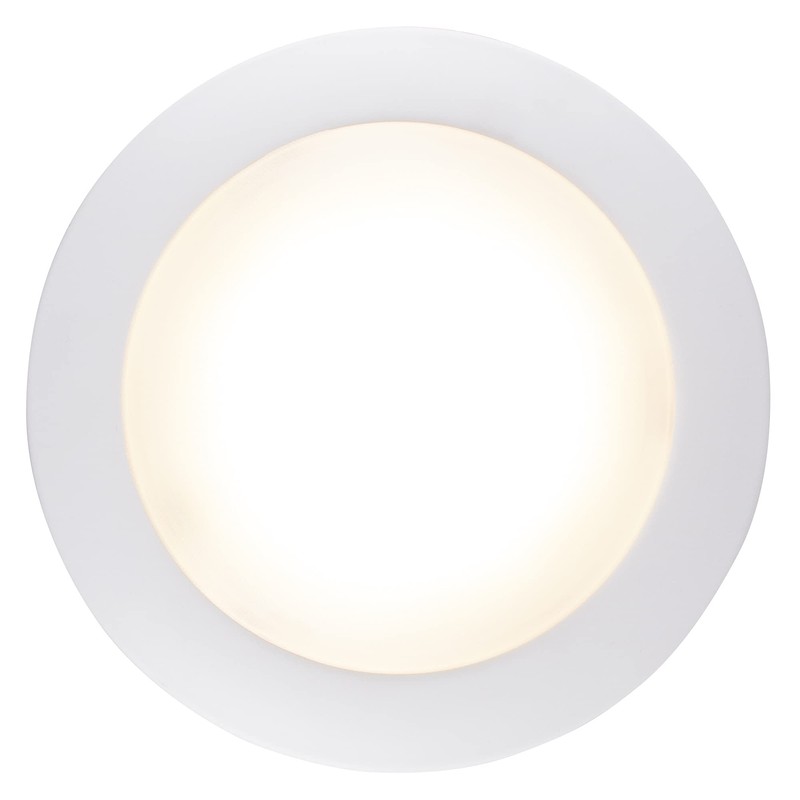 Sunset Lighting F8626-30-4K Sunset Disk Light, White, 1.13x7.50x7.50