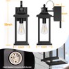 Roravilia Motion Sensor Outdoor Light for House with GFCI Outlet,