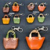 okuda-belt Tochigi Leather, Bag Charm, Key Ring, Carabiner, Tote Bag,