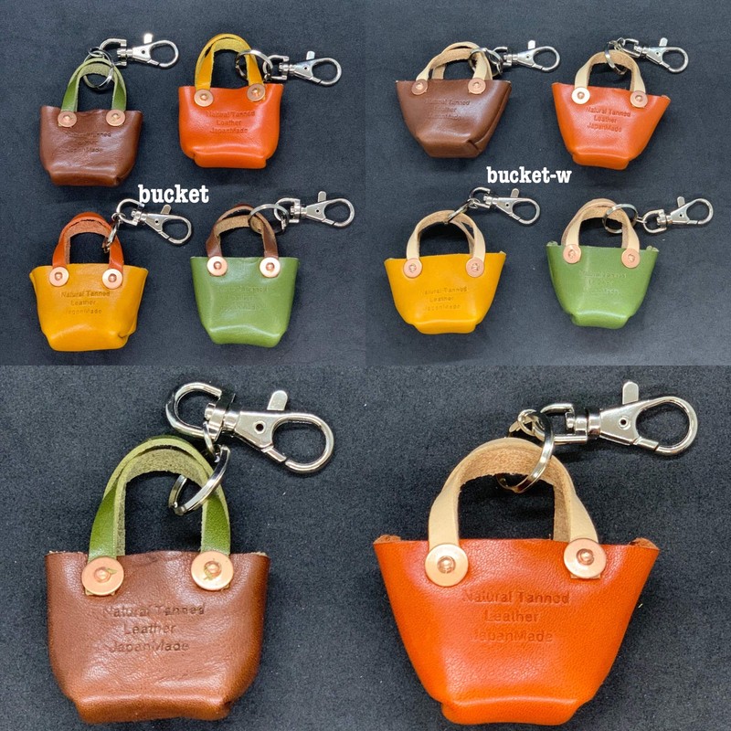 okuda-belt Tochigi Leather, Bag Charm, Key Ring, Carabiner, Tote Bag,