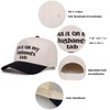 Two-Tone Vintage Trucker Hats Adjustable Baseball Caps with Trendy Embroidered