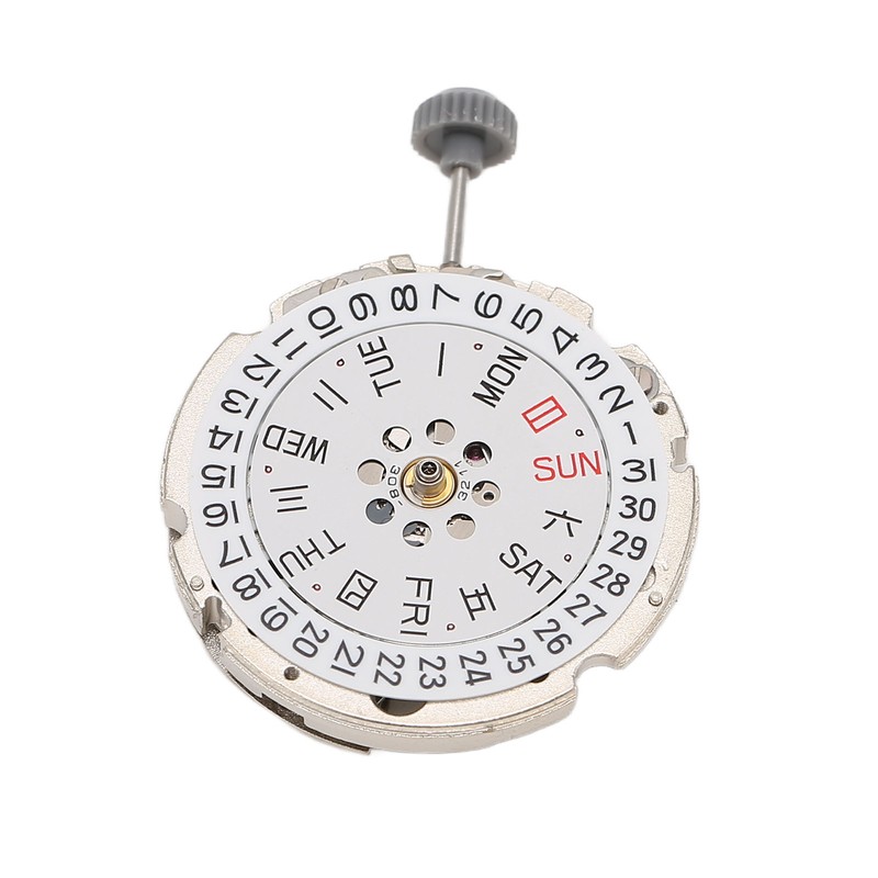 Automatic Watch Movement Professional Alloy Dual Calendar Quartz Watch Movement