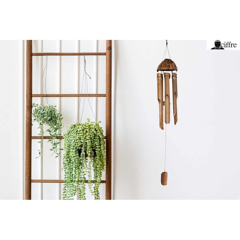 Approx. 90 cm Large Wind Chime Feng Shui Garden Weatherproof