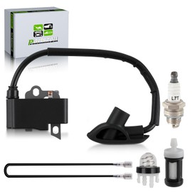 partszen 4244 400 1303 Ignition Coil Module Primer Bulb Fuel Filter Spark Plug Fit for Stihl Blower Sprayer BR350 BR350Z BR430 BR430Z BR450 SR430 SR440 SR450