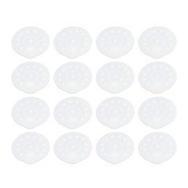 16pcs Breastpump Membrane Replacement Accessory Silicone Breastpump Diaphragm White