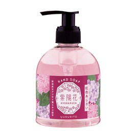 yururito(ユルリト) Global Product Planning Yururito Hydrangea Hand Soap Rainbow Hydrangea 260mL