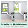 Flehomo Dryer Vent Window Kit, Include Dryer Vent Cover with