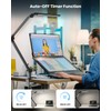 LED Desk Lamp with Clamp, Ultra-Bright Dual Light Architect Desk