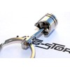 VmG-Store Engine Piston Chrome Key Fob 3D Chrome Engine Key