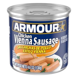 Chicken Vienna Sausage, 4.6 oz Cans (Pack of 12)
