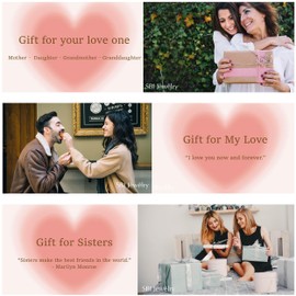 SBI Jewelry 10 Birthday Necklace for Women Girls Clear CZ Daughter Cousin Friends Family Anniversary