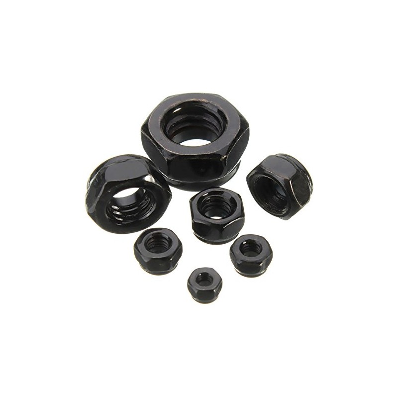 Alamor Cs1 10pcs Steel Self-Locking Hex Nut Nylon Insert Nut