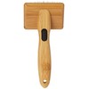 Alcott Bamboo Groom Soft Slicker Brush Small (BG SSLICK SM)