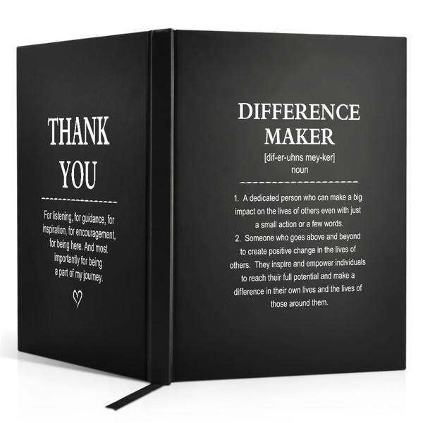 WUUCKOO Difference Maker Definition 80 Sheets 160 Pages Blank Double-sided