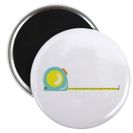 CafePress Tape Measure Magnets 2.25" Round Button Magnet (10 pack)