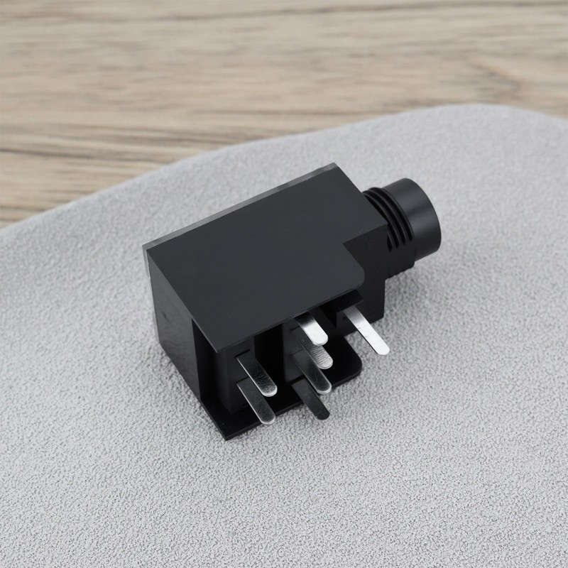 ECSiNG 5 Pieces 6.3 mm 7-Pin Stereo Amplifier Jack Audio