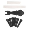 Guitar Bridge Pin Kit Ox Bone Pillow Puller Remover Instrument