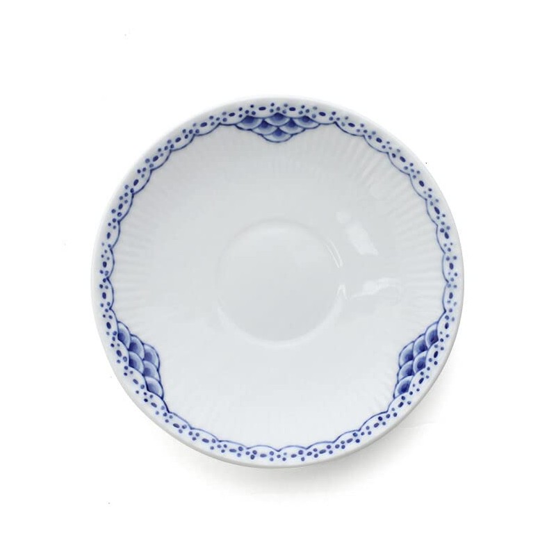 Royal Copenhagen Princess 1104071 Coffee Cup & Saucer, 6.1 fl