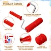 Wood Grain Tool Set Fake Grain Roller Painting Tool 6pcs